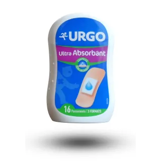 Urgo pansement utra-absorbant - Boite de 16, 3 formats