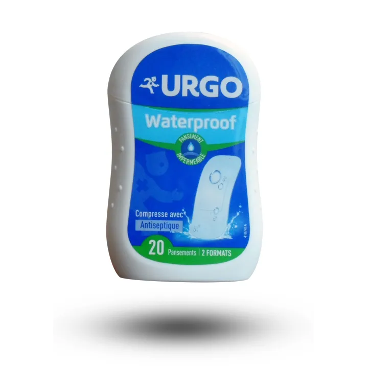 Urgo pansement Waterproof - Boite de 20, 2 formats