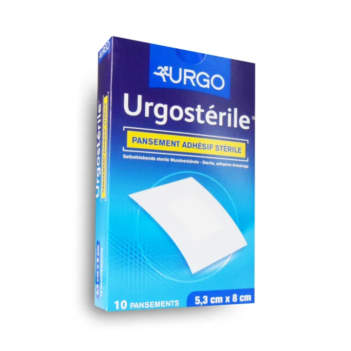 Urgostérile pansement adhésif stérile - Boite de 10 en 2 formats