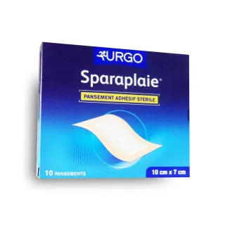 Sparaplaie pansement adhésif stérile 10 cm x 7 cm - Boite de 10