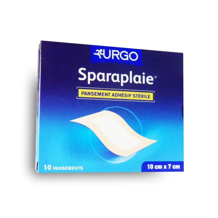 Sparaplaie pansement adhésif stérile 10 cm x 7 cm - Boite de 10