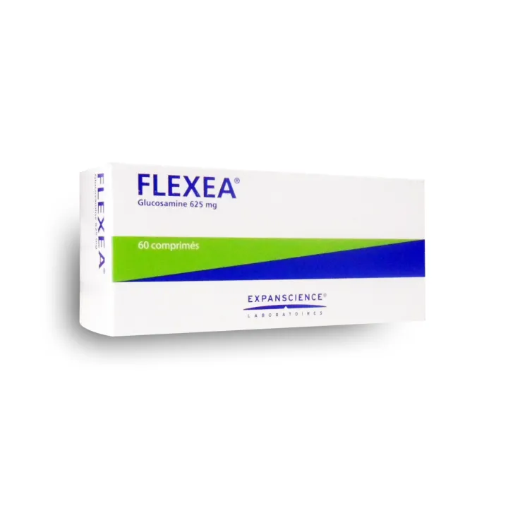 Flexea 625 mg glucosamine - Boite de 60 comprimés