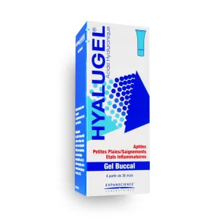 Hyalugel acide hyaluronique - Gel buccal de 20 ml