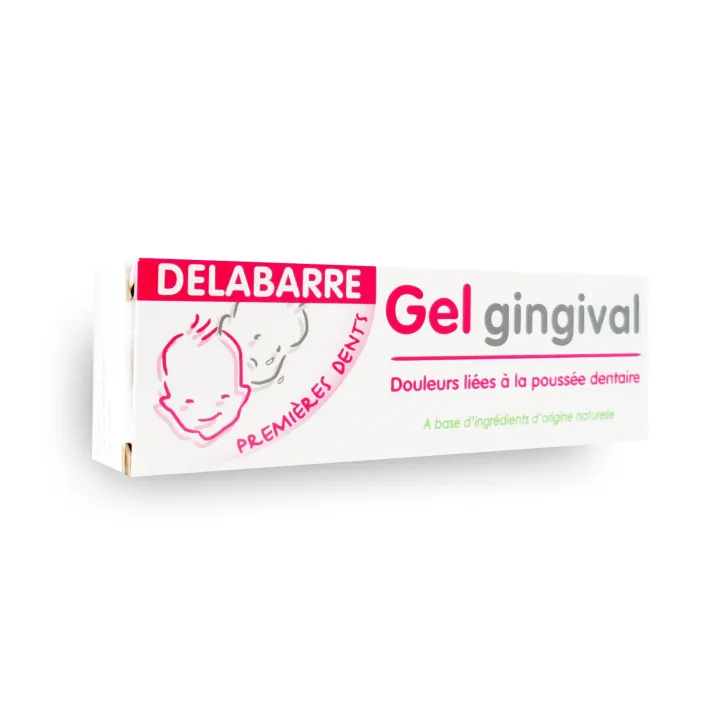 Delabarre gel gingival poussées dentaires - Tube de 20 g