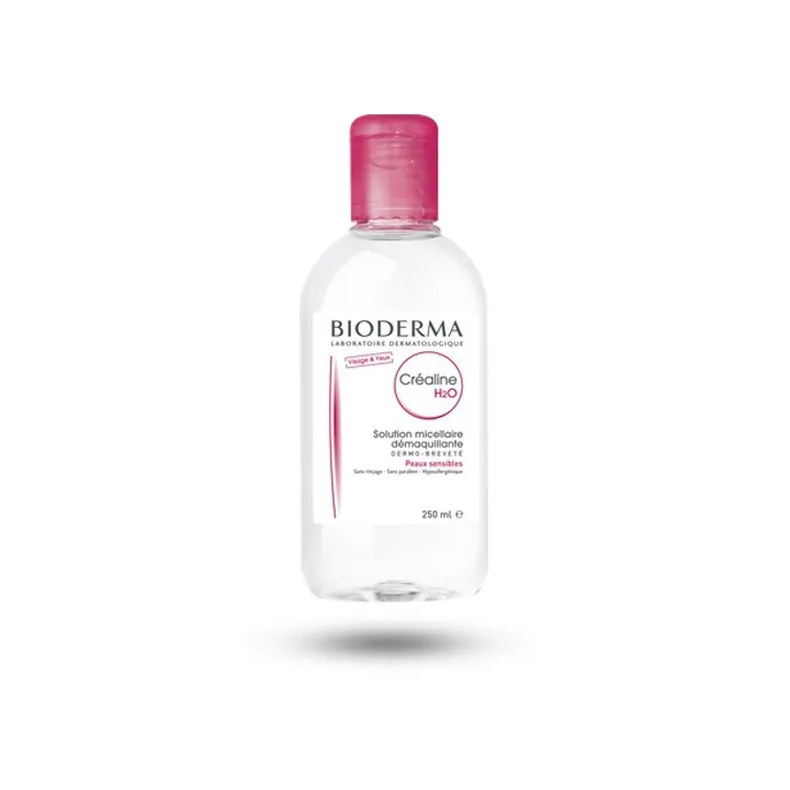 Créaline H2O solution micellaire démaquillante Bioderma - Peaux sensibles