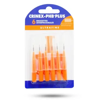 Crinex PHB Plus ultrafine - Boite de 6 brossettes interdentaires