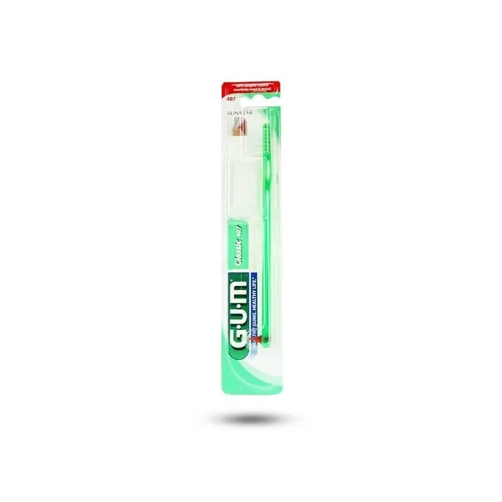 GUM Classic brosse à dents - Souple 407