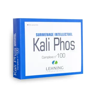 Lehning kali phos complexe n°100 surmenage intellectuel - 60 comprimés Lehning kali phos complexe n°100 surmenage intellectuel - 60 comprimés