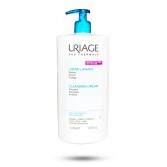 Uriage crème lavante peaux sensibles - Visage, corps et cheveux