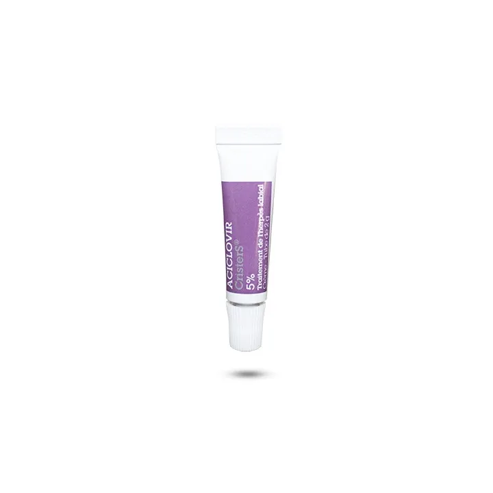 Aciclovir Cristers 5% crème herpès labial - Tube de 2 g