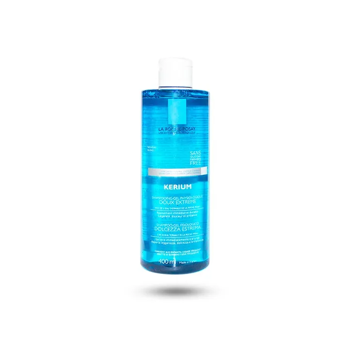 Kerium doux extrême shampooing-gel physiologique La Roche Posay flacon 400 ml