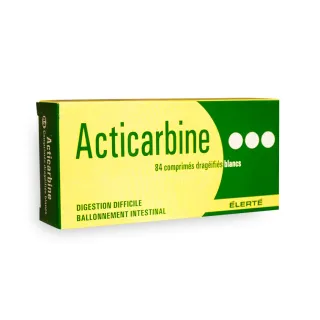 Acticarbine digestion difficile ballonnement boite de 84 comprimés