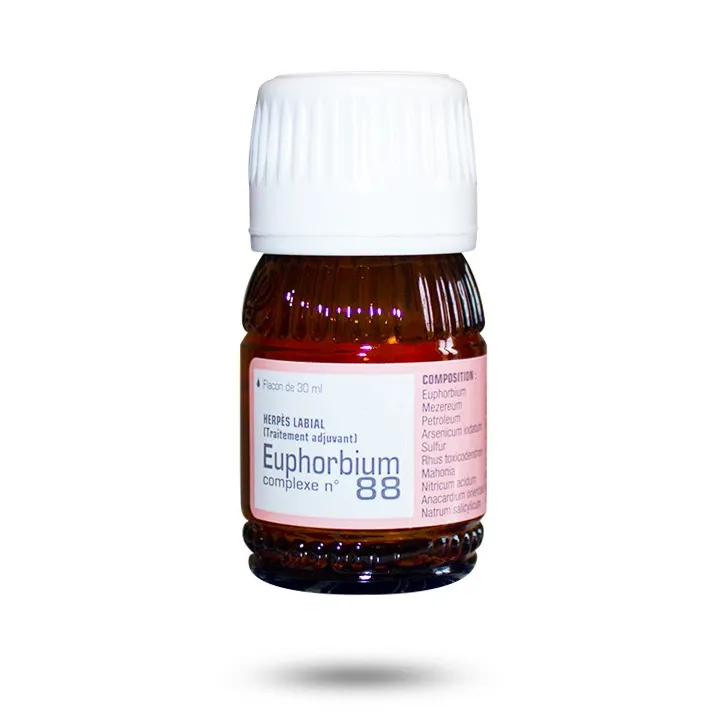 Lehning complexe n°88 Euphorbium - Herpès labial (traitement adjuvant)