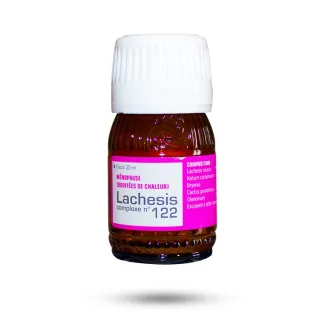 Lachesis complexe n°122 Lehning bouffées de chaleur 30 ml