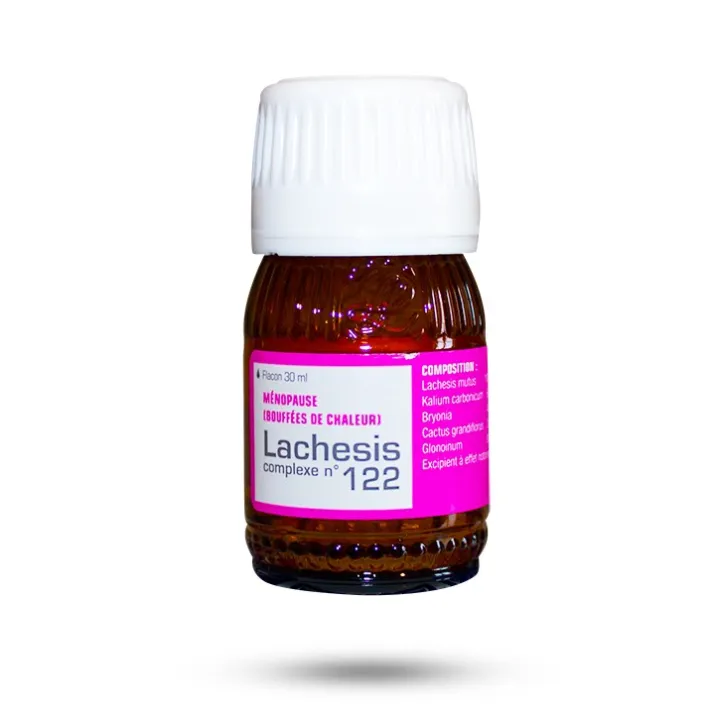 Lachesis complexe n°122 Lehning bouffées de chaleur 30 ml