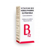 Vitamine B12 Horus Pharma 0,05 % - Flacon de 5 ml
