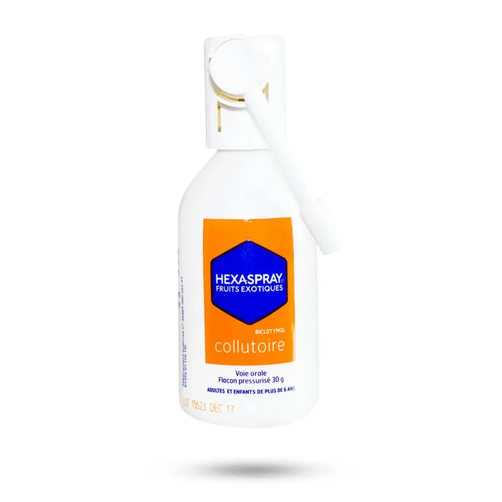 Hexaspray fruits exotiques maux de gorge - Collutoire 30 g