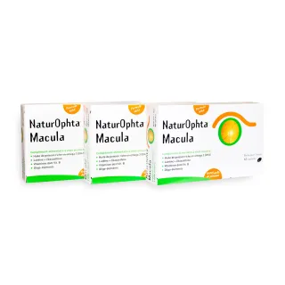 NaturOphta Macula complément alimentaire à visée oculaire - Boite de 180 capsules