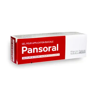 Pansoral gel pour application buccale, tube de 15 g