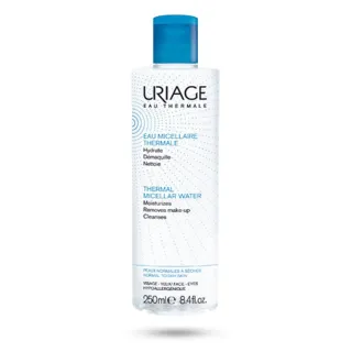 Eau micellaire thermale Uriage peaux normales à sèches - Flacon 250 ml et 500 ml