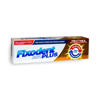 Fixodent Pro Plus crème adhésive duo action tube 40 g