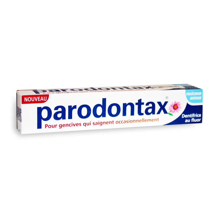 Parodontax dentifrice fraîcheur intense au fluor tube 75 ml - Saignement des gencives