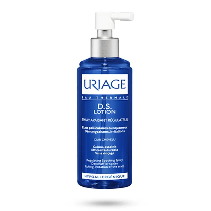 D.S. Lotion Uriage spray apaisant régulateur cuir chevelu spray 100 ml