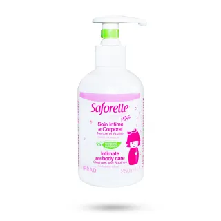 Saforelle Miss soin intime et corporel soin quotidien dès 4 ans - Flacon 250 ml et 500 ml