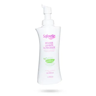Saforelle Mousse lavante ultra douce toilette intime et corporelle - Flacon 250 ml