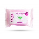 Saforelle Lingettes intimes fraîcheur et douceur - Sachet de 10 lingettes