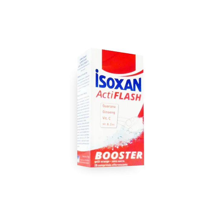 Isoxan ActiFlash 28 comprimés - Booster physique et intellectuel