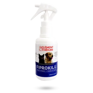 Fiprokil 2,5 mg Clément Thékan antiparasitaires externes - Spray chiens et chats