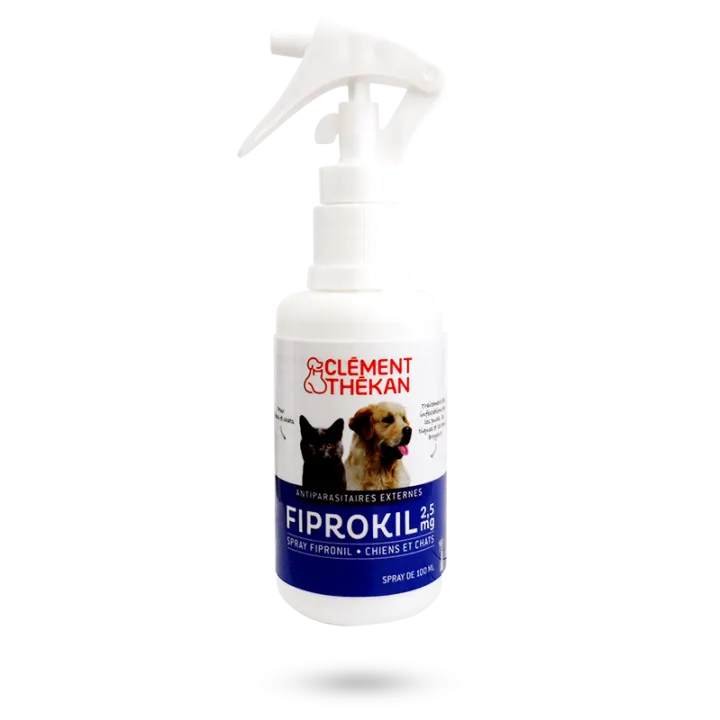 Fiprokil 2,5 mg Clément Thékan antiparasitaires externes - Spray chiens et chats