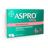 Aspro 320 mg adulte & enfant - Boite 60 comprimés