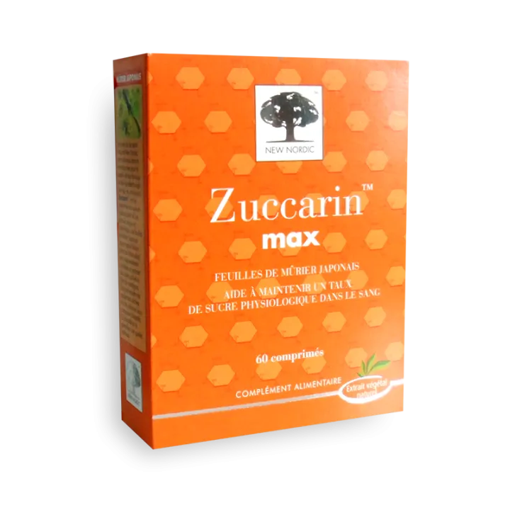New Nordic Zuccarin max - 60 comprimés