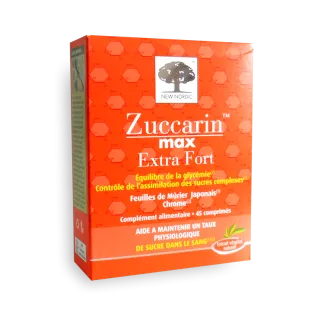 New Nordic Zuccarin max Extra fort - 45 comprimés