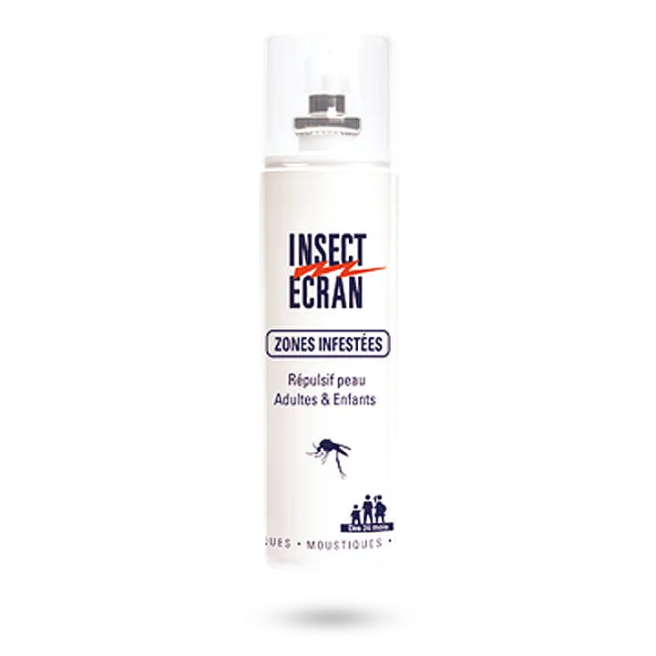 Insect Ecran zones infestées Répulsif anti-moustiques - Spray 100 ml