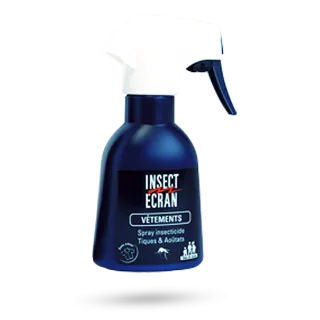 Insect Ecran vêtements spray insecticide tiques et aoûtats - Spray 200 ml