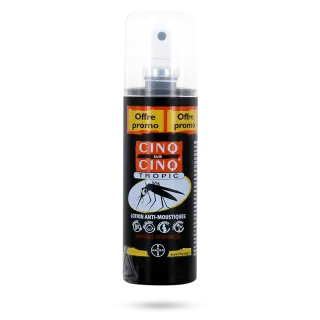 Cinq sur cinq Tropic lotion anti-moustiques - Spray 100 ml Cinq sur cinq Tropic lotion anti-moustiques - Spray 100 ml