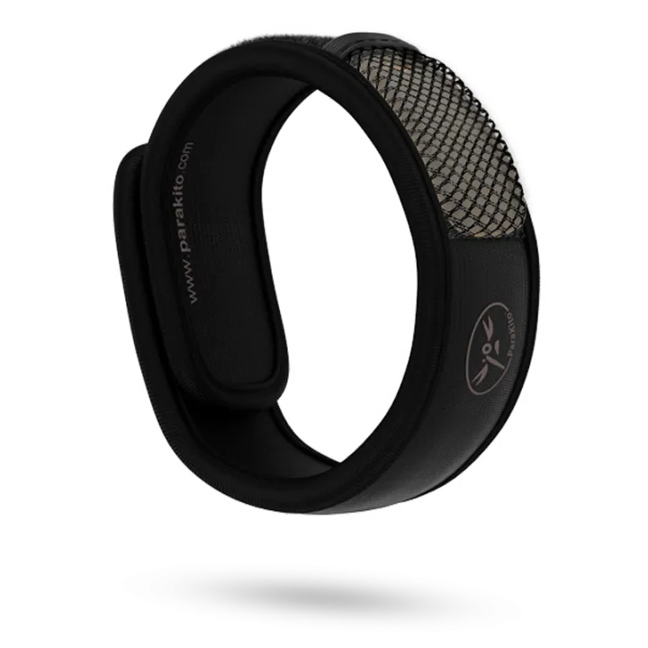 Parakito bracelet anti-moustiques rechargeable - Couleur noir