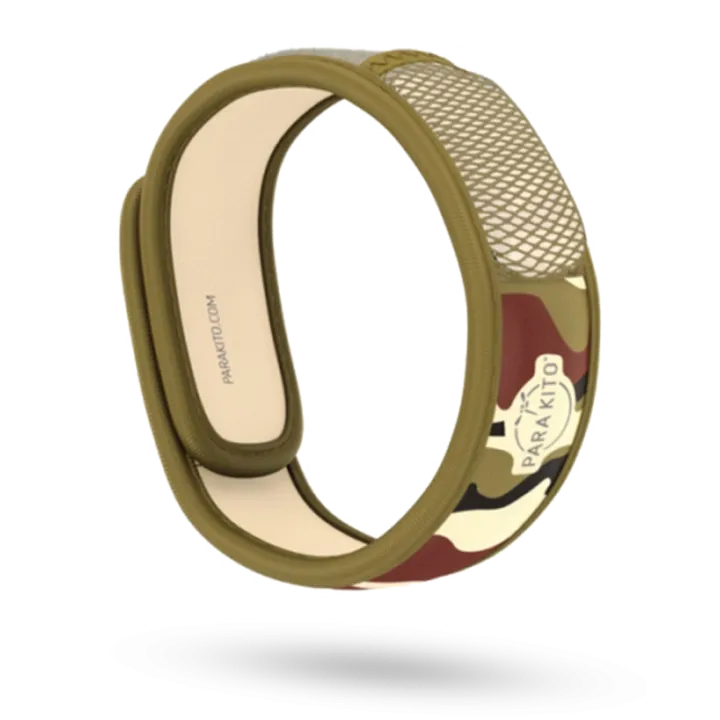 Parakito bracelet anti-moustiques rechargeable - Camouflage