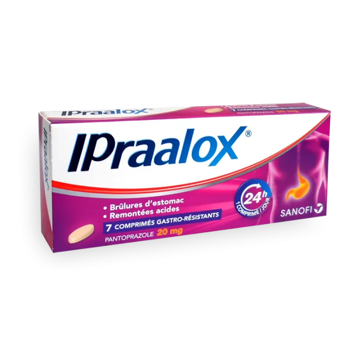 Ipraalox 20 mg brûlures d'estomac - Comprimés gastro-résistants