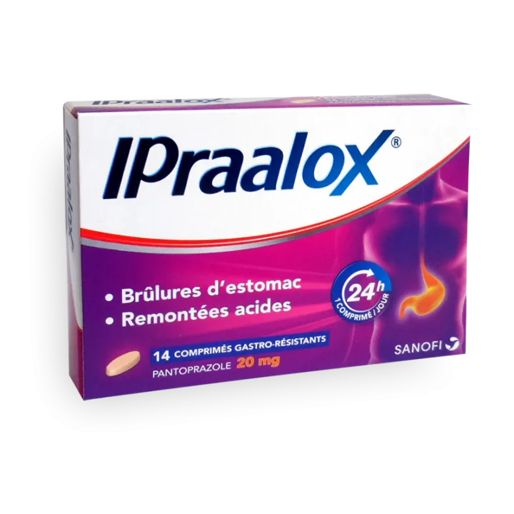 Ipraalox 20 mg brûlures d'estomac - Comprimés gastro-résistants