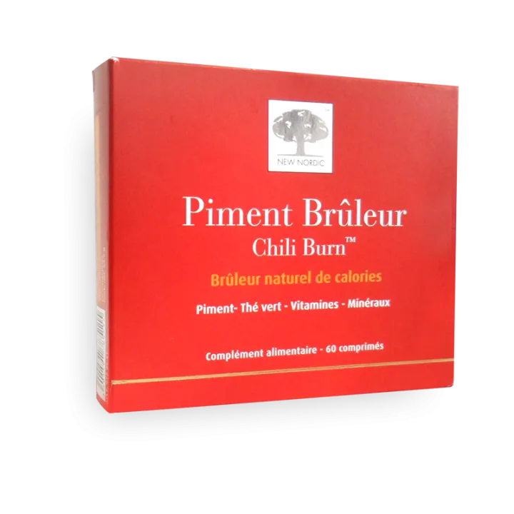New Nordic Piment brûleur naturel de calories - 60 comprimés