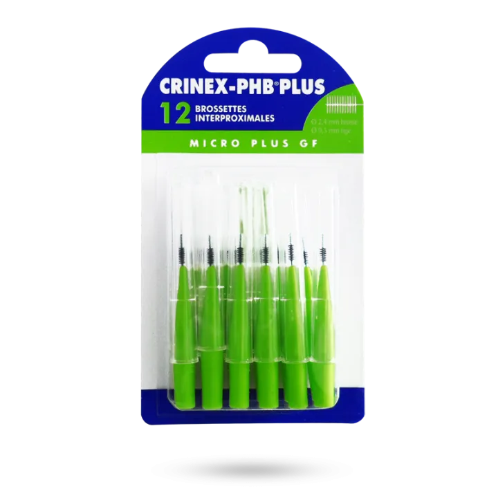 Crinex PHB Plus micro - Boite de 6 ou 12 brossettes interdentaires