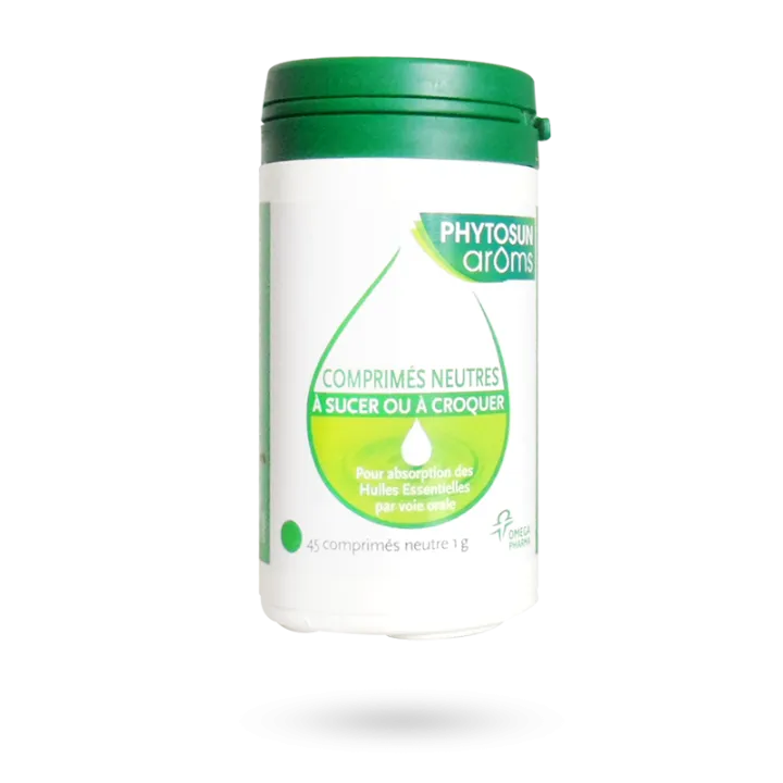 Phytosun aroms comprimés neutres à sucer ou à croquer - 45 comprimés