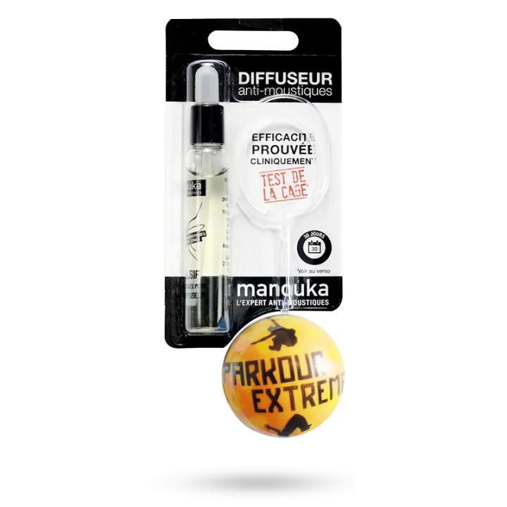 Diffuseur anti-moustiques Manouka - Boule rechargeable