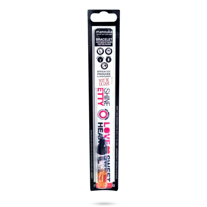 Bracelet anti-moustiques Manouka rechargeable - Expert anti-moustiques