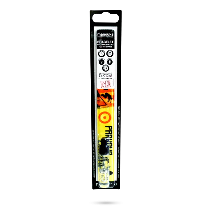 Bracelet anti-moustiques Manouka rechargeable - Expert anti-moustiques