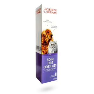 Clément Thékan Soin des oreilles chiens et chats 100 ml
